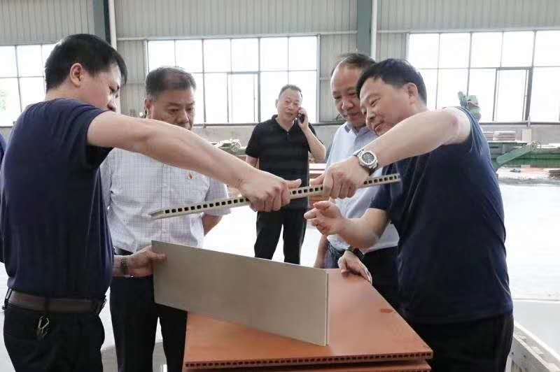 新產品【陶板幕墻】已上線，歡迎中共縣委于書記來河南眾光調研
